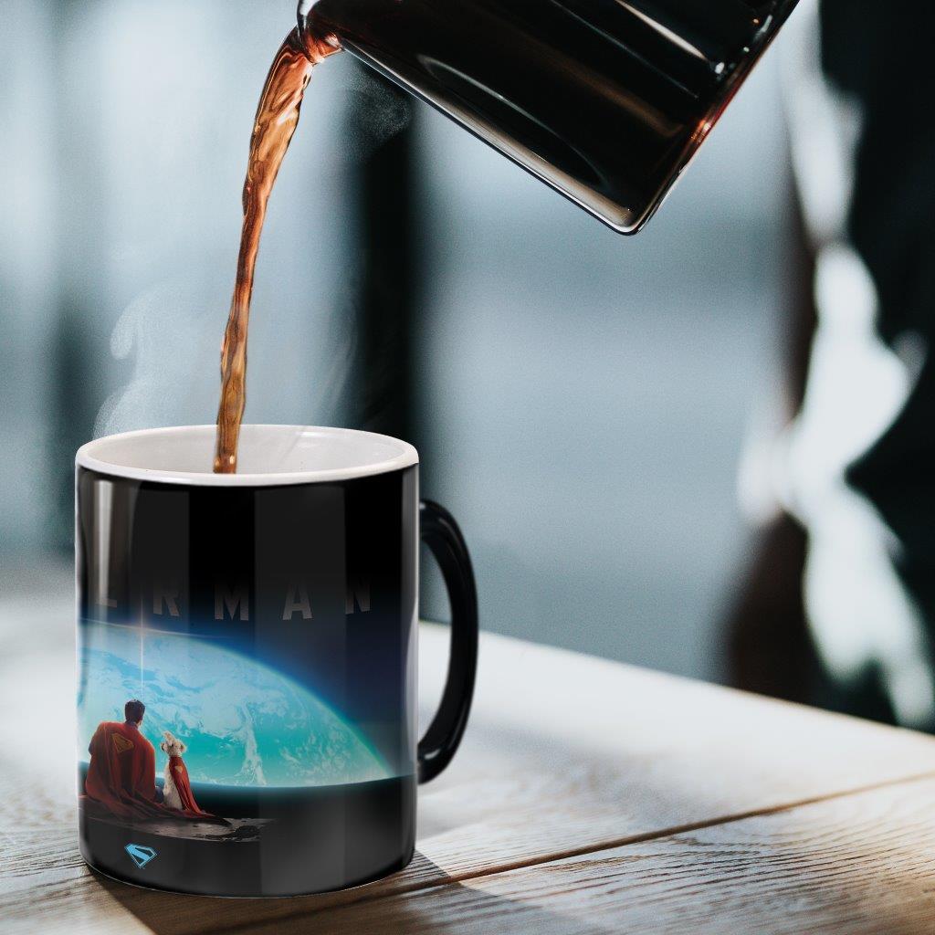 Superman (2025) (On The Moon) Morphing Mugs® Heat-Sensitive Mug MMUG1741