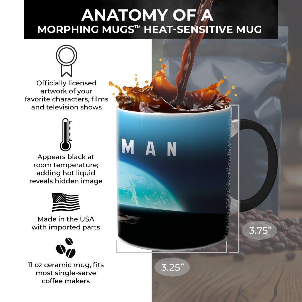 Superman (2025) (On The Moon) Morphing Mugs® Heat-Sensitive Mug MMUG1741