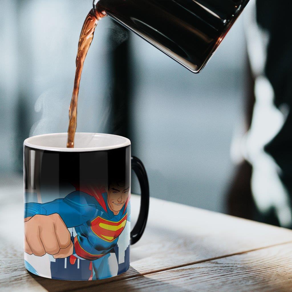 Superman 2025 (A Man Can Fly) Morphing Mugs® Heat-Sensitive Mug MMUG1742