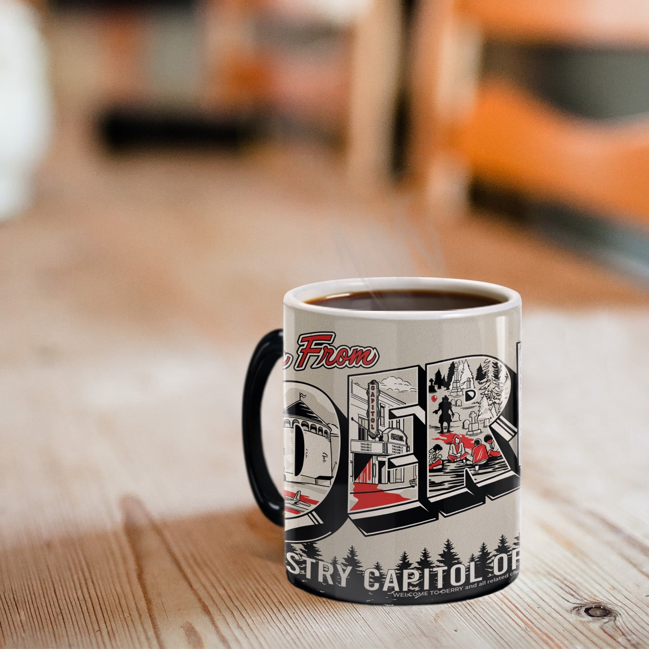 Welcome To Derry (Forestry Capital) Morphing Mugs® Heat-Sensitive Mug MMUG1744