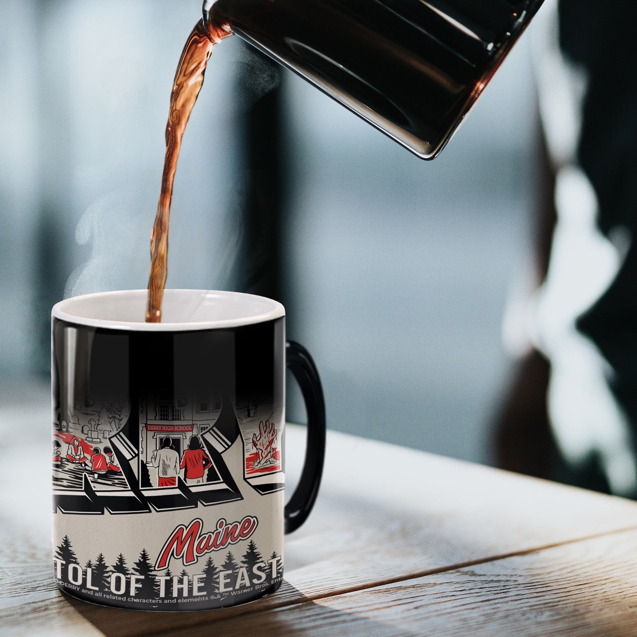 Welcome To Derry (Forestry Capital) Morphing Mugs® Heat-Sensitive Mug MMUG1744