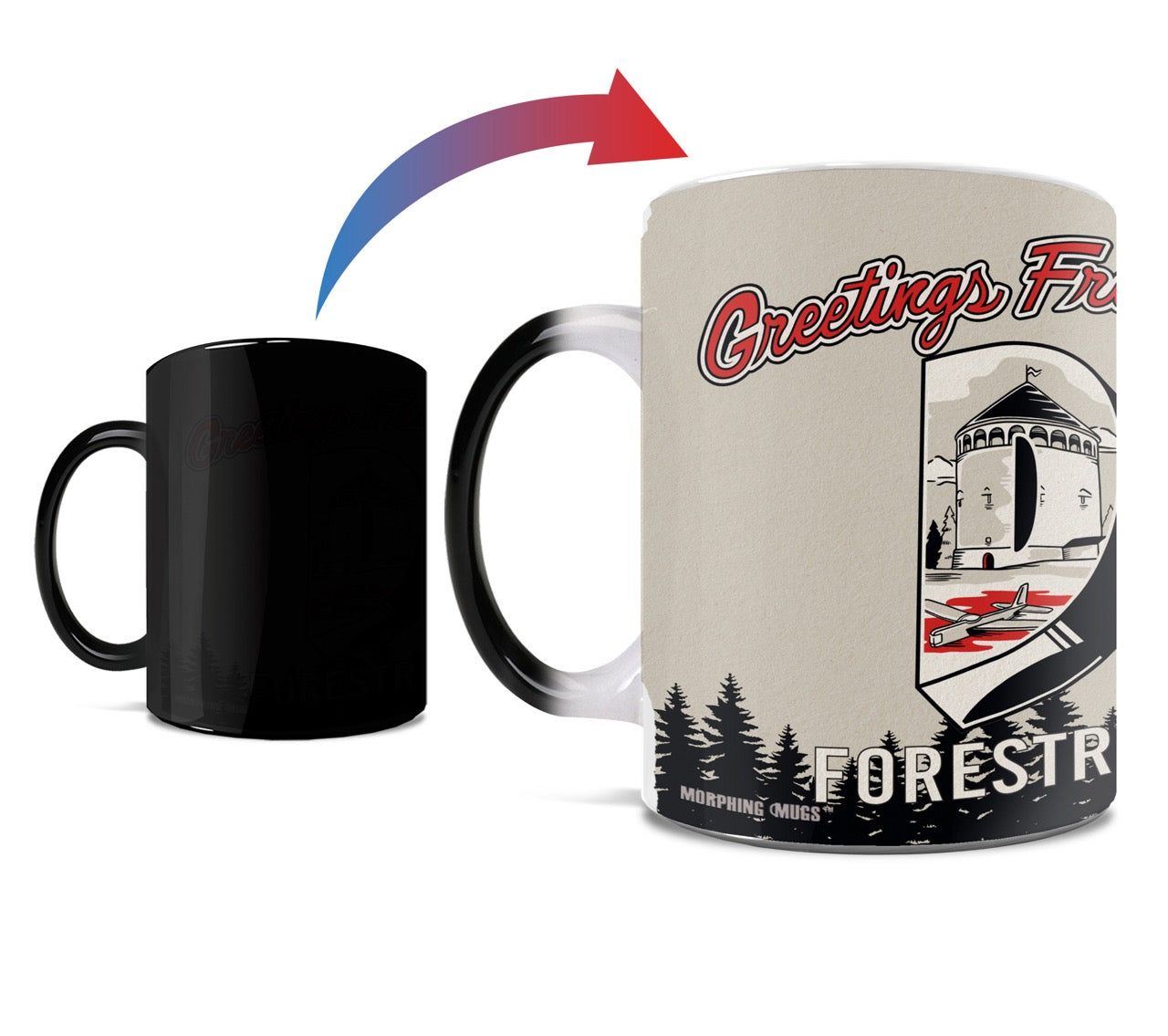 Welcome To Derry (Forestry Capital) Morphing Mugs® Heat-Sensitive Mug MMUG1744