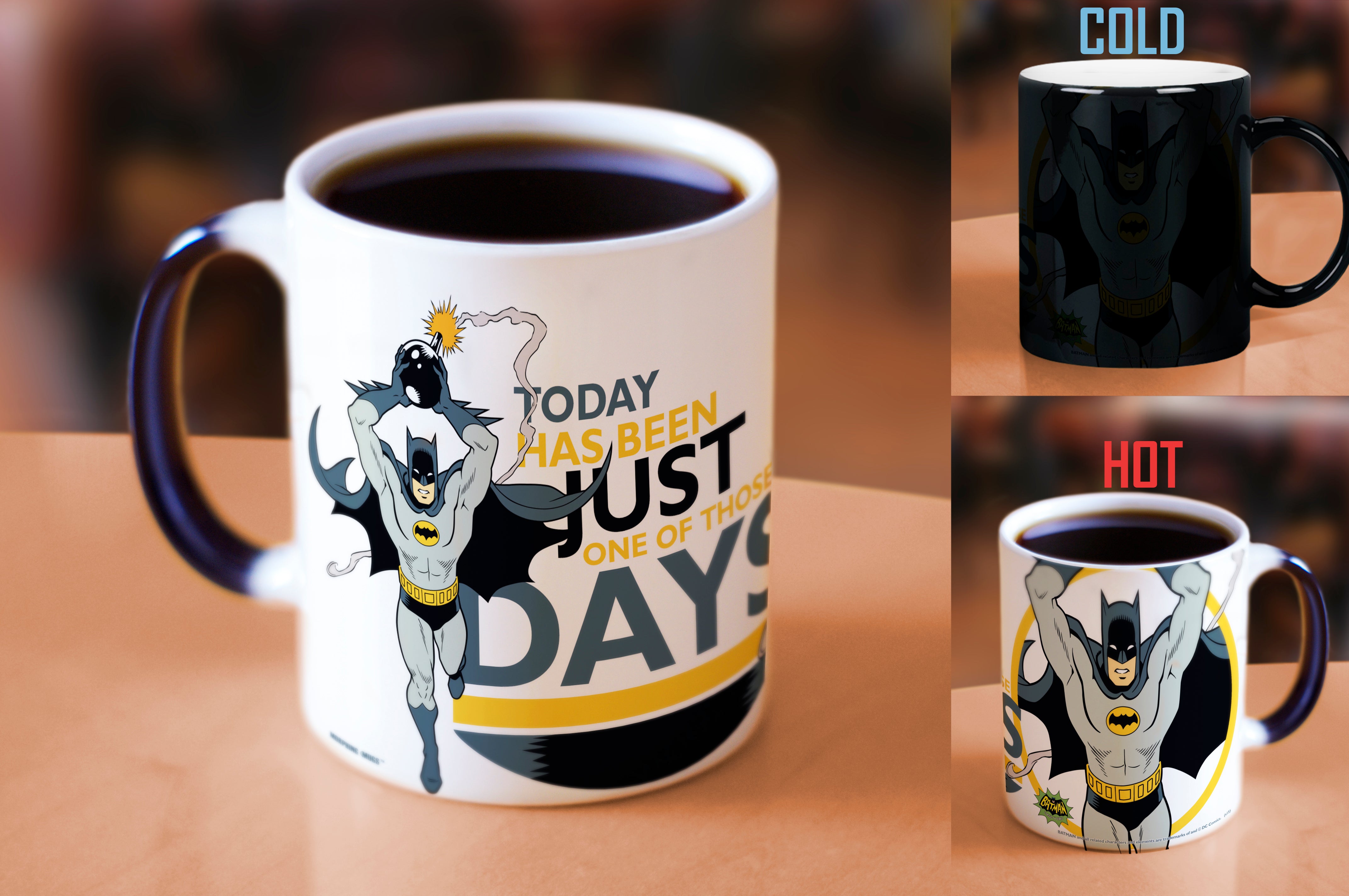 DC Comics (Batman: Classic TV Series - One of Those Days) Morphing Mugs® Heat-Sensitive Mug MMUG174