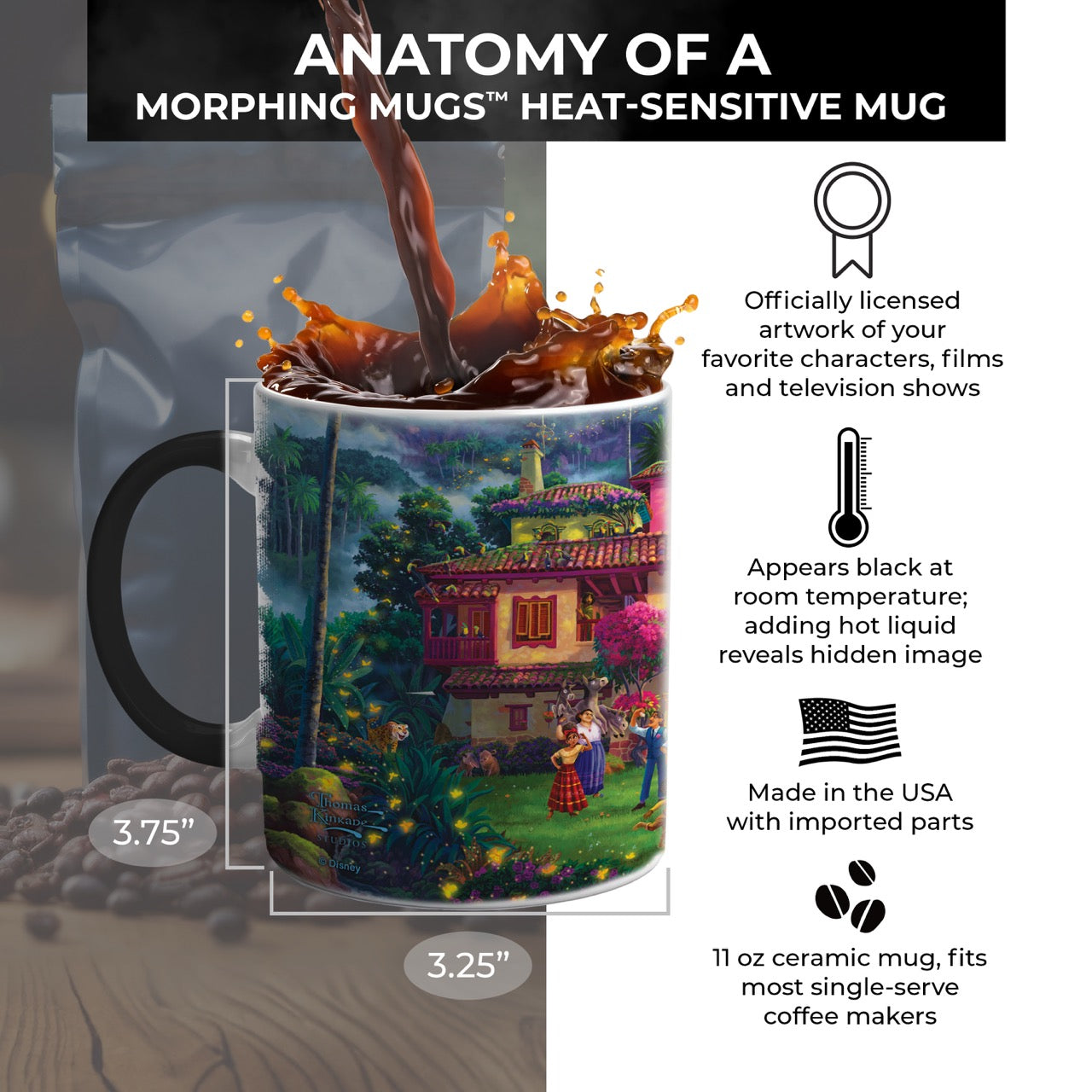 Disney (Encanto – The Miracle of Family) Morphing Mugs® Heat-Sensitive Mug MMUG1750