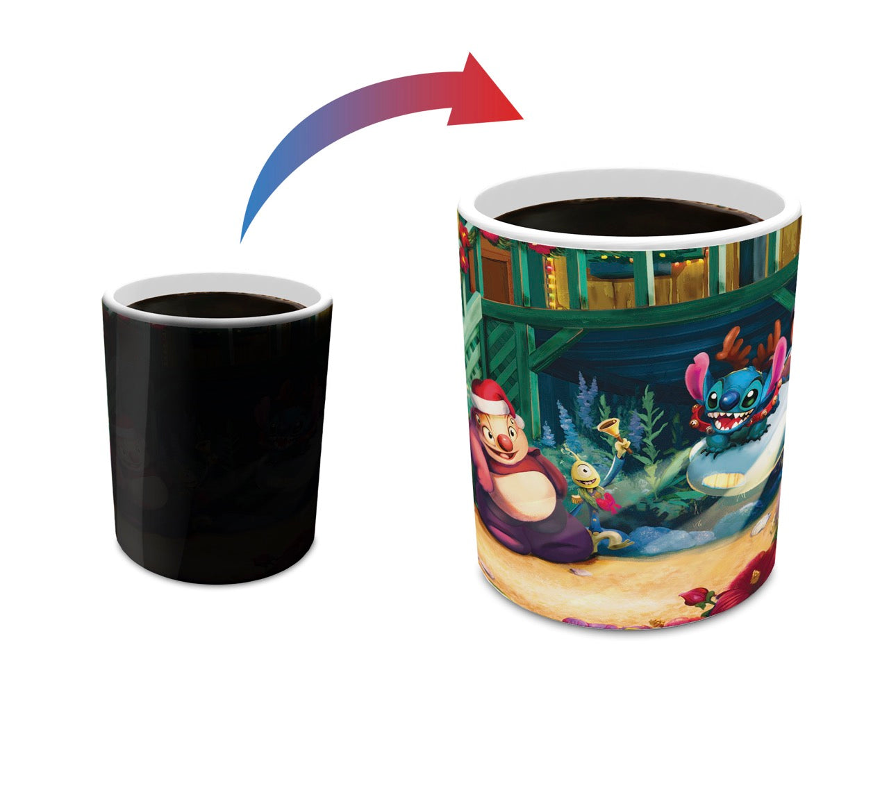 Disney (Lilo & Stitch – Aloha Christmas) Morphing Mugs® Heat-Sensitive Mug MMUG1751