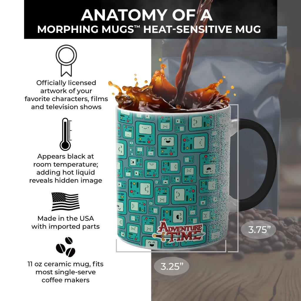 Adventure Time (BMO) Morphing Mugs® Heat-Sensitive Mug MMUG1754