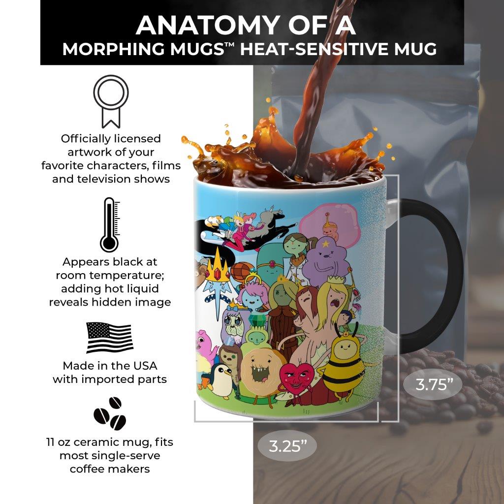 Adventure Time (Characters) Morphing Mugs® Heat-Sensitive Mug MMUG1755