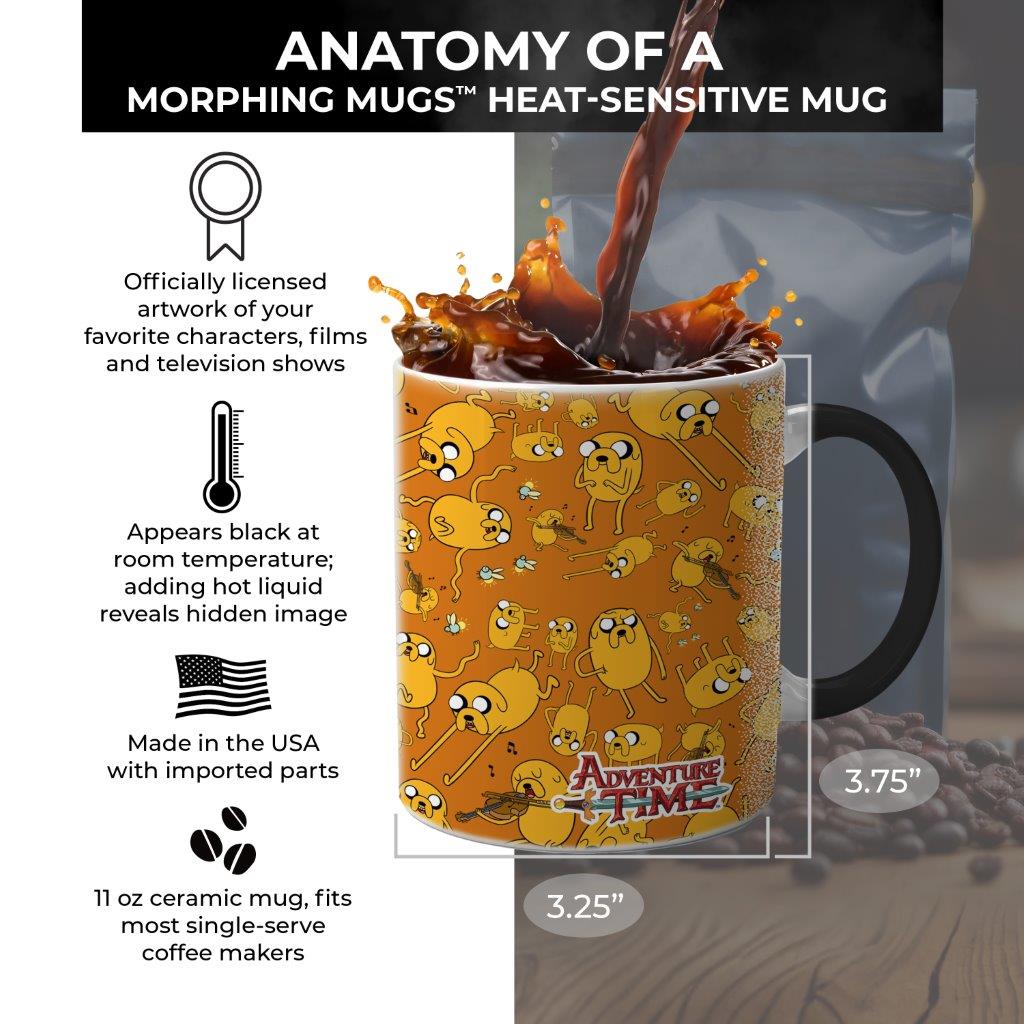Adventure Time (Jake the Dog) Morphing Mugs® Heat-Sensitive Mug MMUG1757