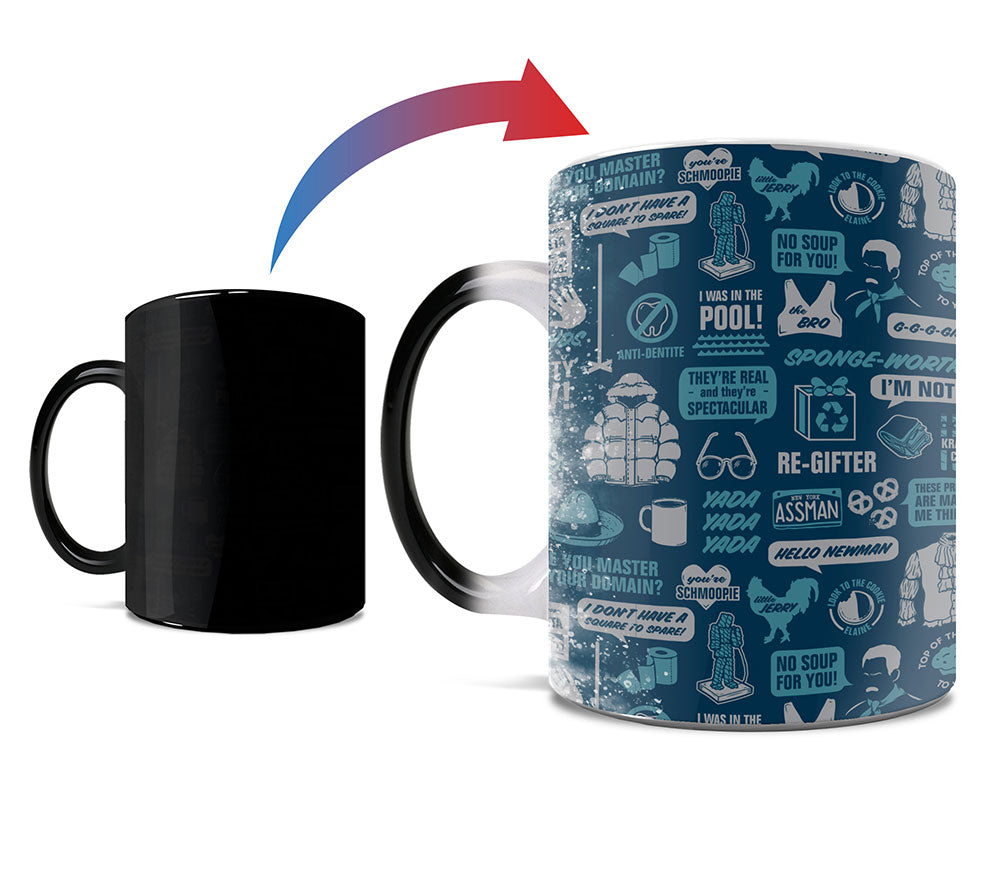 Seinfeld (Quote Collage) Morphing Mugs® Heat-Sensitive Mug MMUG1763
