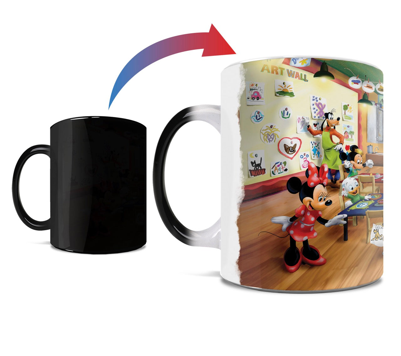 Disney (Mickey & Minnie Schoolhouse) Morphing Mugs® Heat-Sensitive Mug MMUG1779