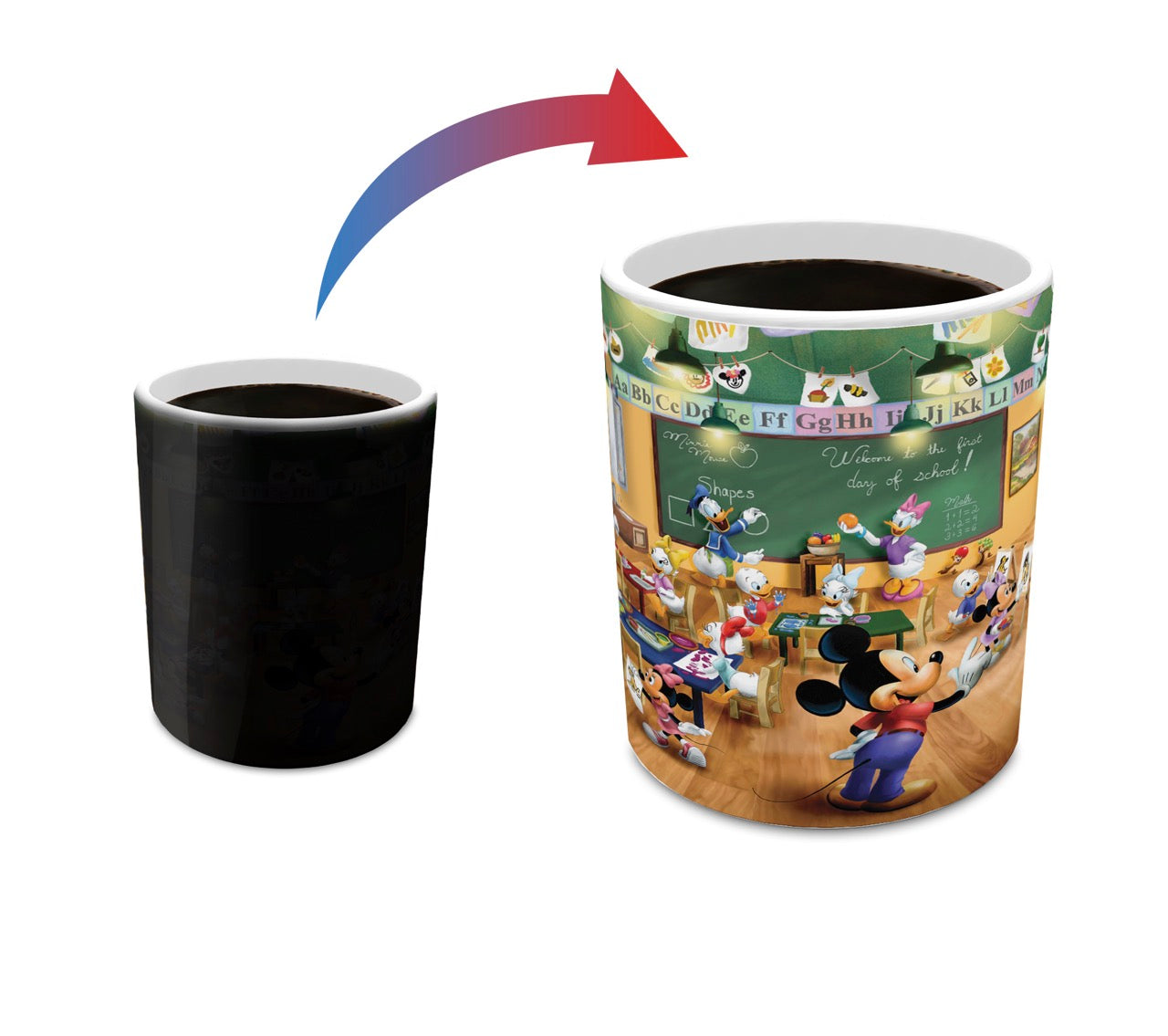Disney (Mickey & Minnie Schoolhouse) Morphing Mugs® Heat-Sensitive Mug MMUG1779