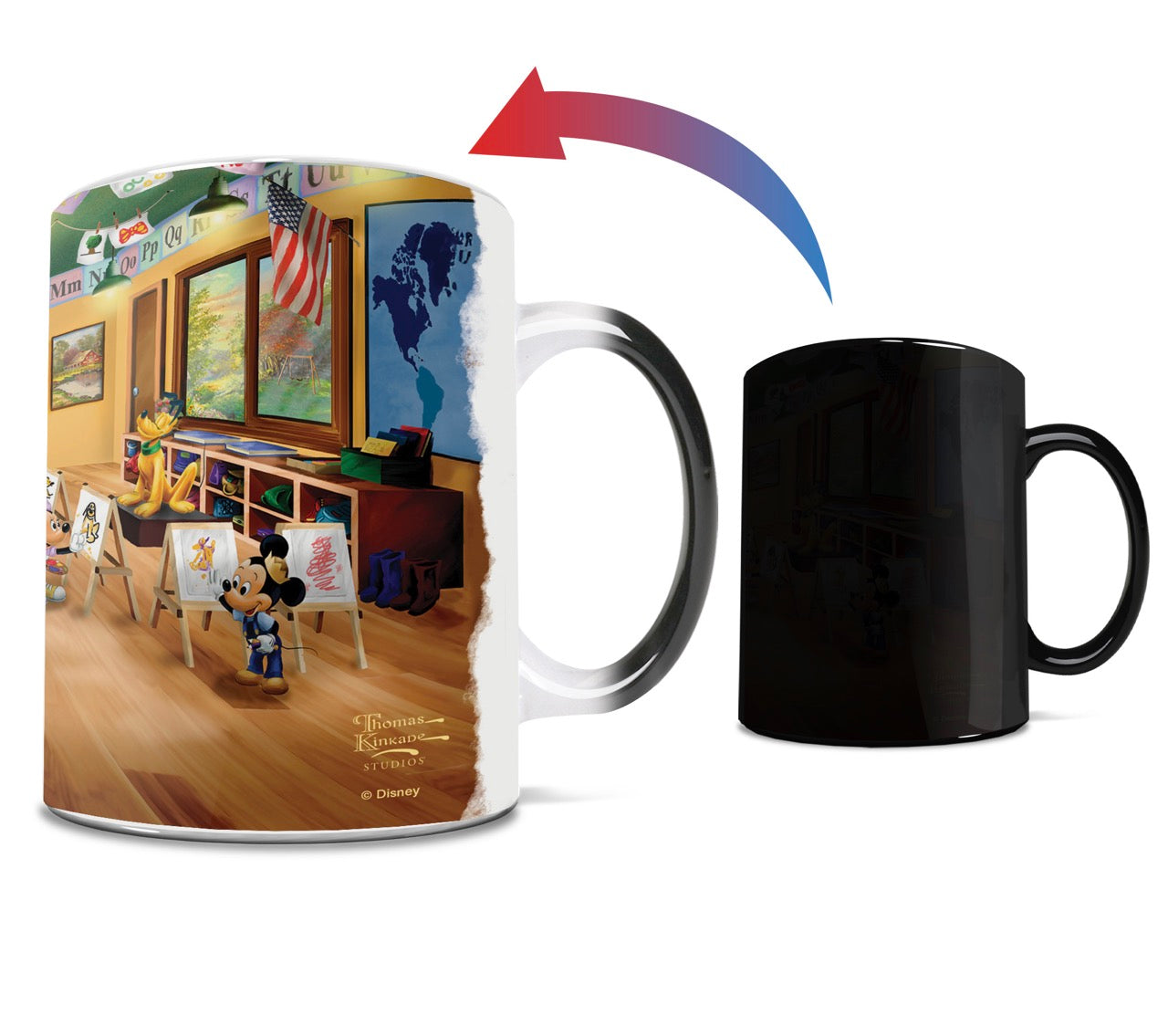 Disney (Mickey & Minnie Schoolhouse) Morphing Mugs® Heat-Sensitive Mug MMUG1779