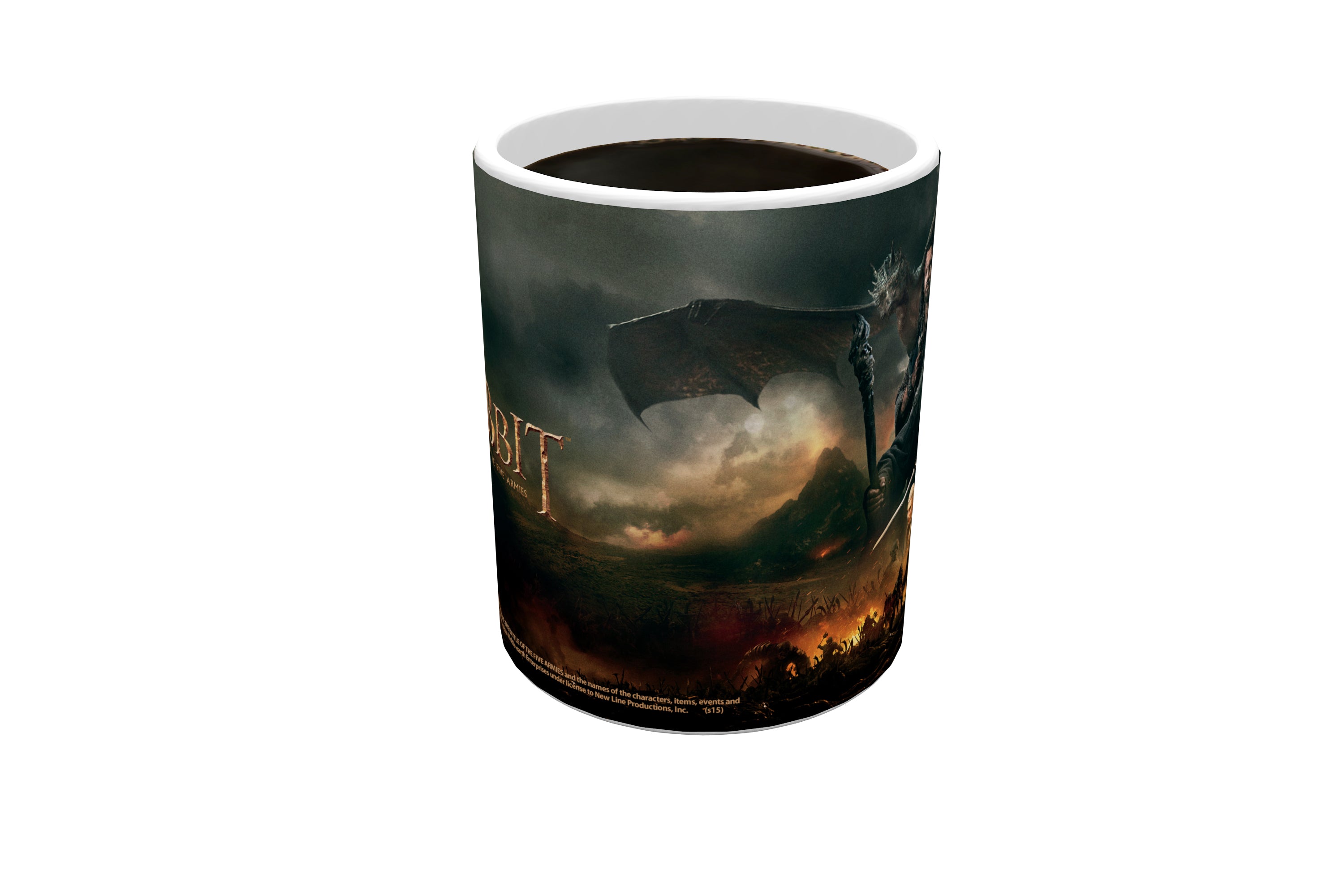 The Hobbit: The Battle of the Five Armies (Journeys End) Morphing Mugs® Heat-Sensitive Mug MMUG177