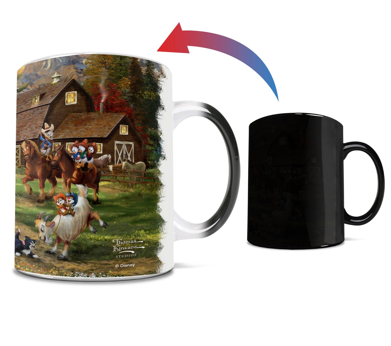 Disney (Mickey & Minnie Rocky Mountain Round-Up) Morphing Mugs® Heat-Sensitive Mug MMUG1780