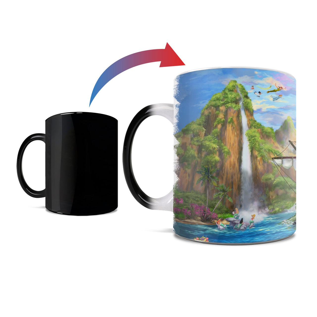 Disney (Captain Hook's Never Land Voyage) Morphing Mugs® Heat-Sensitive Mug MMUG1791