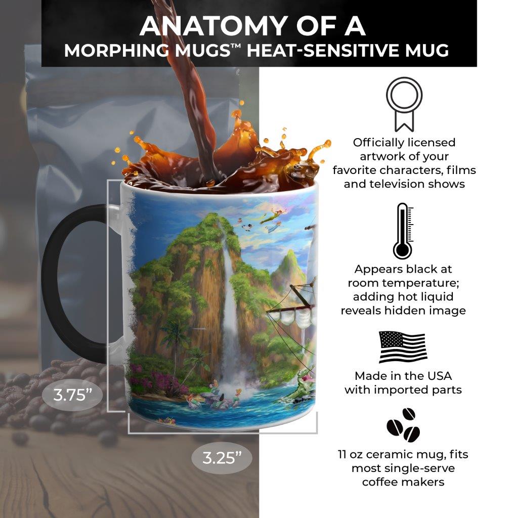 Disney (Captain Hook's Never Land Voyage) Morphing Mugs® Heat-Sensitive Mug MMUG1791