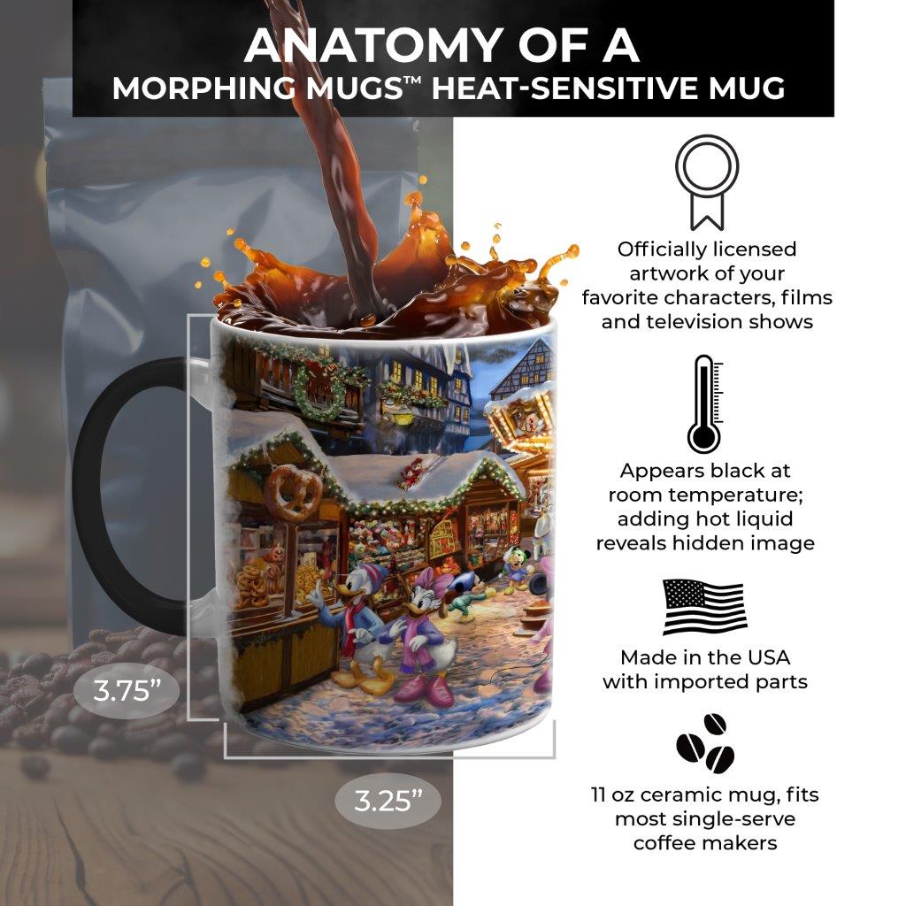 Disney (Mickey and Minnie Christmas Market) Morphing Mugs® Heat-Sensitive Mug MMUG1793