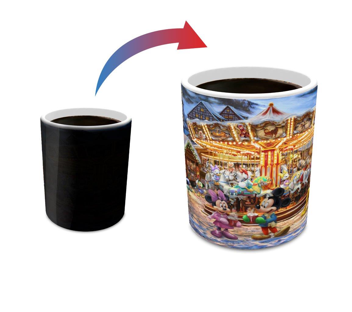 Disney (Mickey and Minnie Christmas Market) Morphing Mugs® Heat-Sensitive Mug MMUG1793