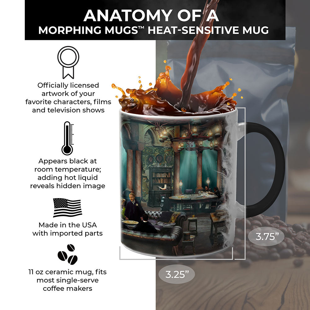 Harry Potter Thomas Kinkade Studios (Slytherin Room) 11 oz Morphing Mugs® Heat-Sensitive Mug MMUG1794
