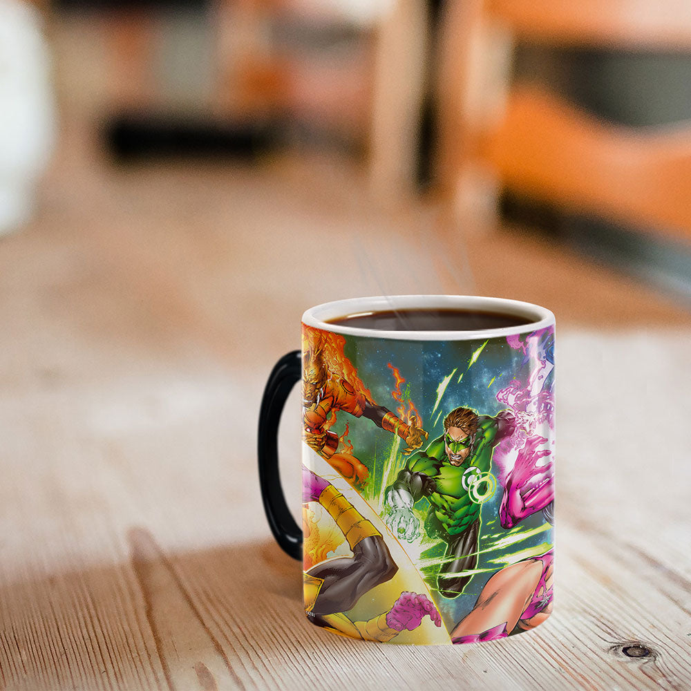 DC Comics Green Lantern (Lantern Corps) 11 oz Morphing Mugs® Heat-Sensitive Mug MMUG1812