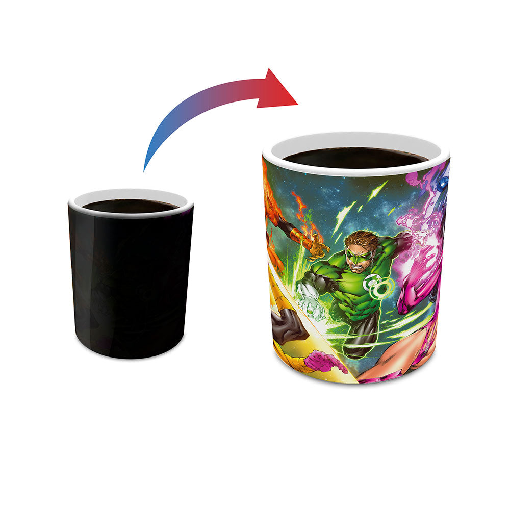 DC Comics Green Lantern (Lantern Corps) 11 oz Morphing Mugs® Heat-Sensitive Mug MMUG1812