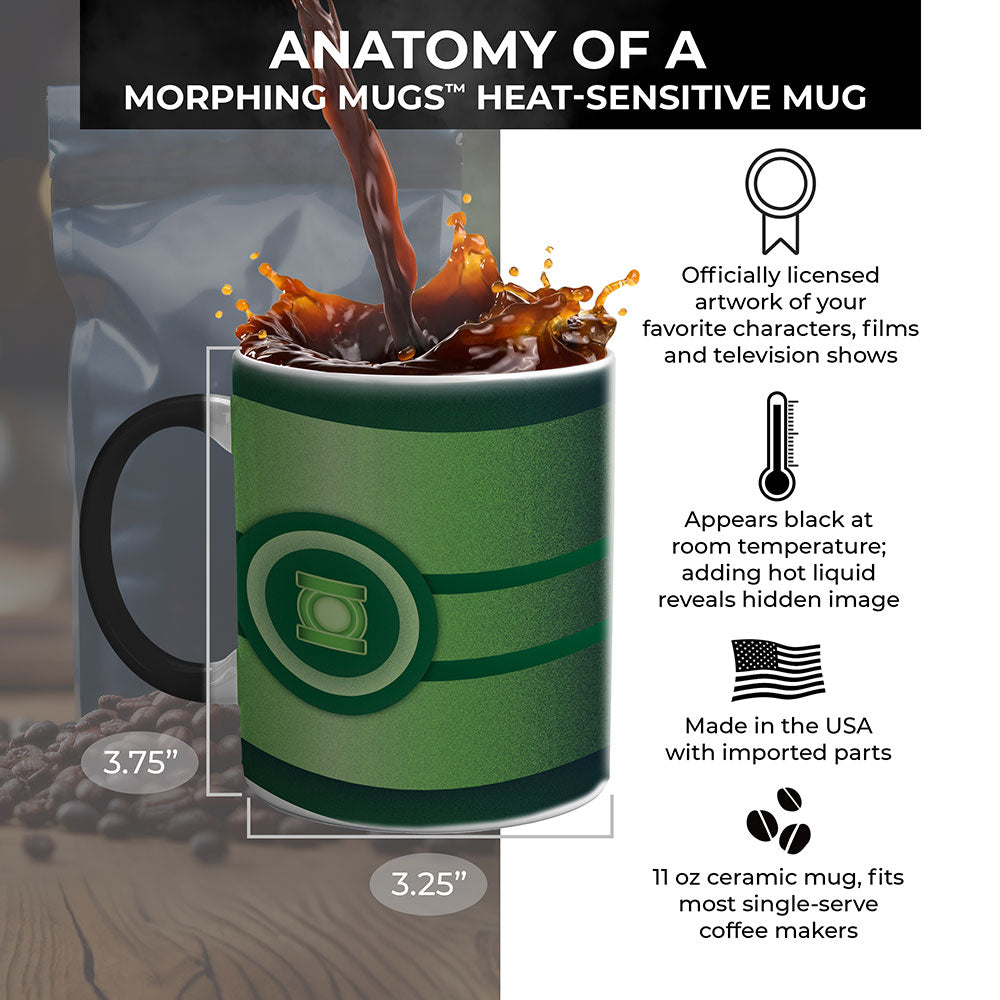 DC Comics Lanterns (Green Lantern) 11 oz Morphing Mugs® Heat-Sensitive Mug MMUG1813