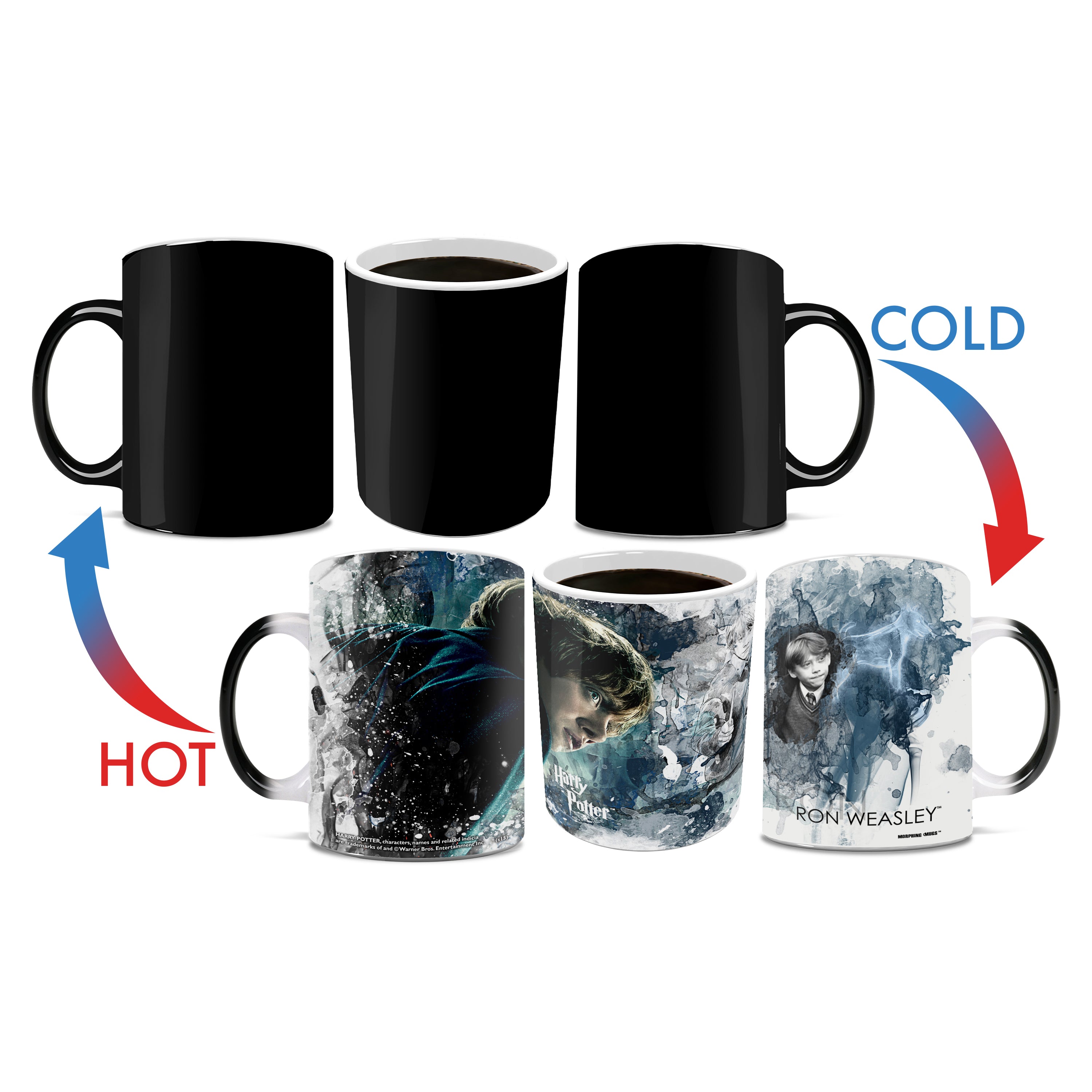 Harry Potter (Ron Weasley) Morphing Mugs® Heat Sensitive Mug MMUG182
