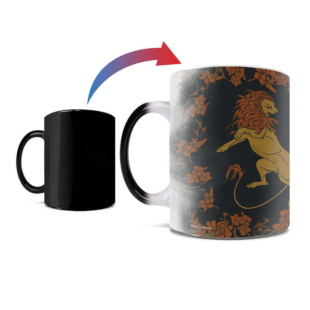 Harry Potter (Gryffindor Lion Floral) 11 oz Morphing Mugs® Heat-Sensitive Mug MMUG1834