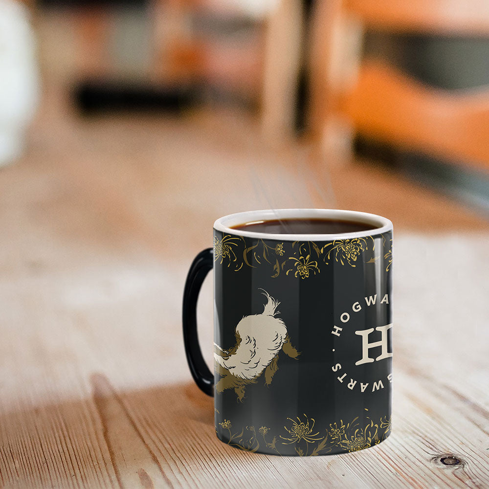 Harry Potter (Hufflepuff Floral) 11 oz Morphing Mugs® Heat-Sensitive Mug MMUG1835