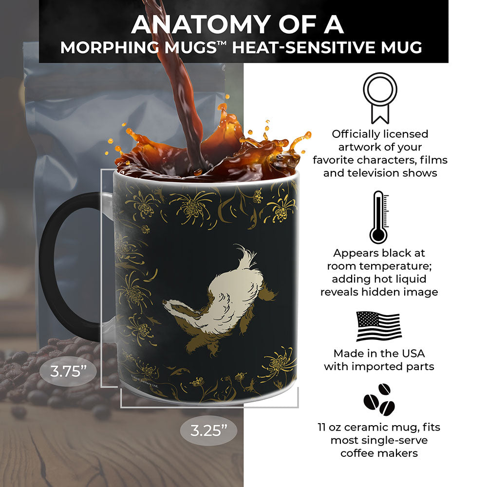 Harry Potter (Hufflepuff Floral) 11 oz Morphing Mugs® Heat-Sensitive Mug MMUG1835