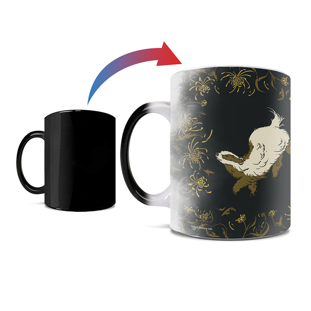 Harry Potter (Hufflepuff Floral) 11 oz Morphing Mugs® Heat-Sensitive Mug MMUG1835