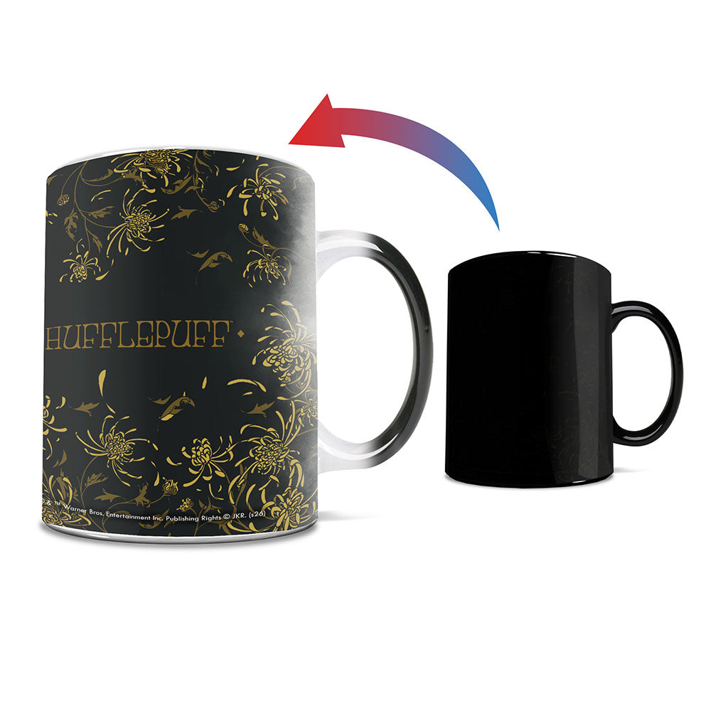 Harry Potter (Hufflepuff Floral) 11 oz Morphing Mugs® Heat-Sensitive Mug MMUG1835