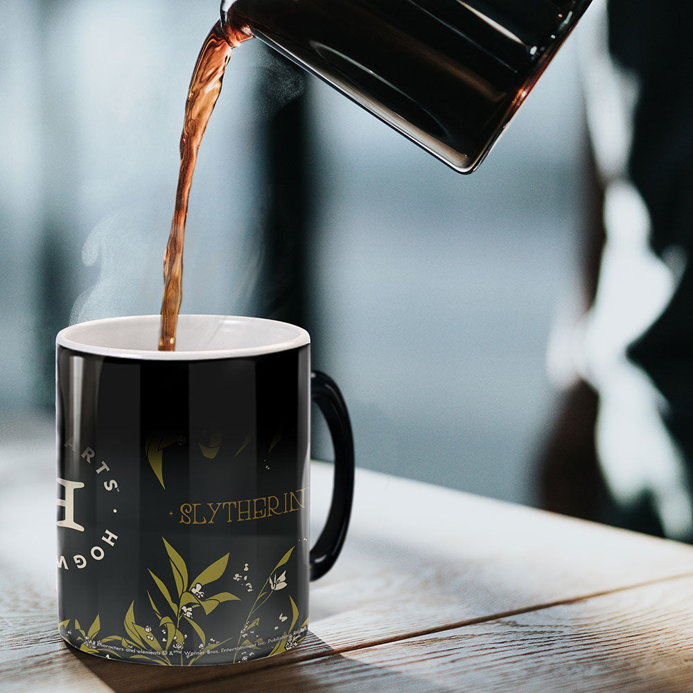 Harry Potter (Slytherin Floral) 11 oz Morphing Mugs® Heat-Sensitive Mug MMUG1837
