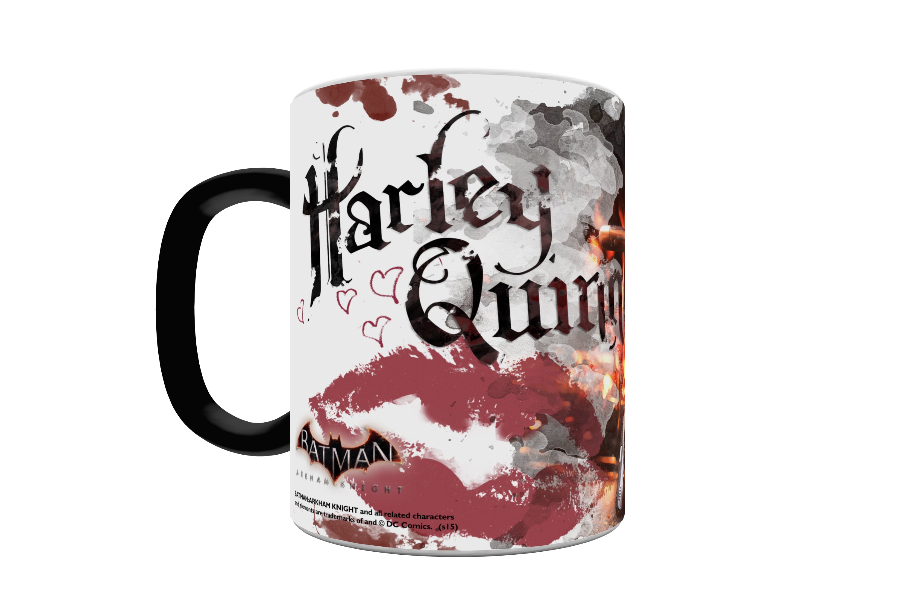 DC Comics (Batman: Arkham Knight - Kisses From Harley) Morphing Mugs® Heat-Sensitive Mug MMUG190