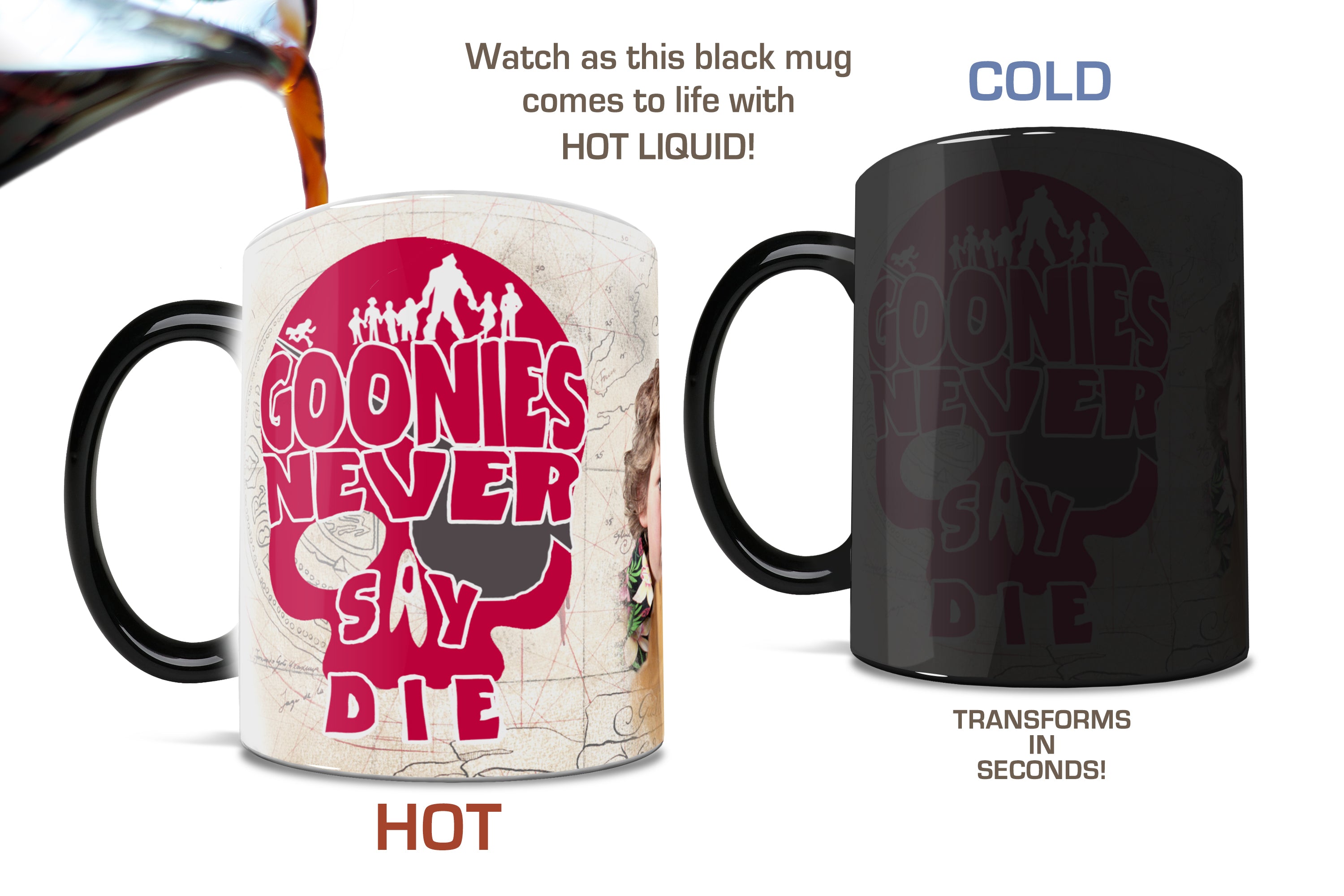 The Goonies (Never Say Die) Morphing Mugs® Heat-Sensitive Mug MMUG195