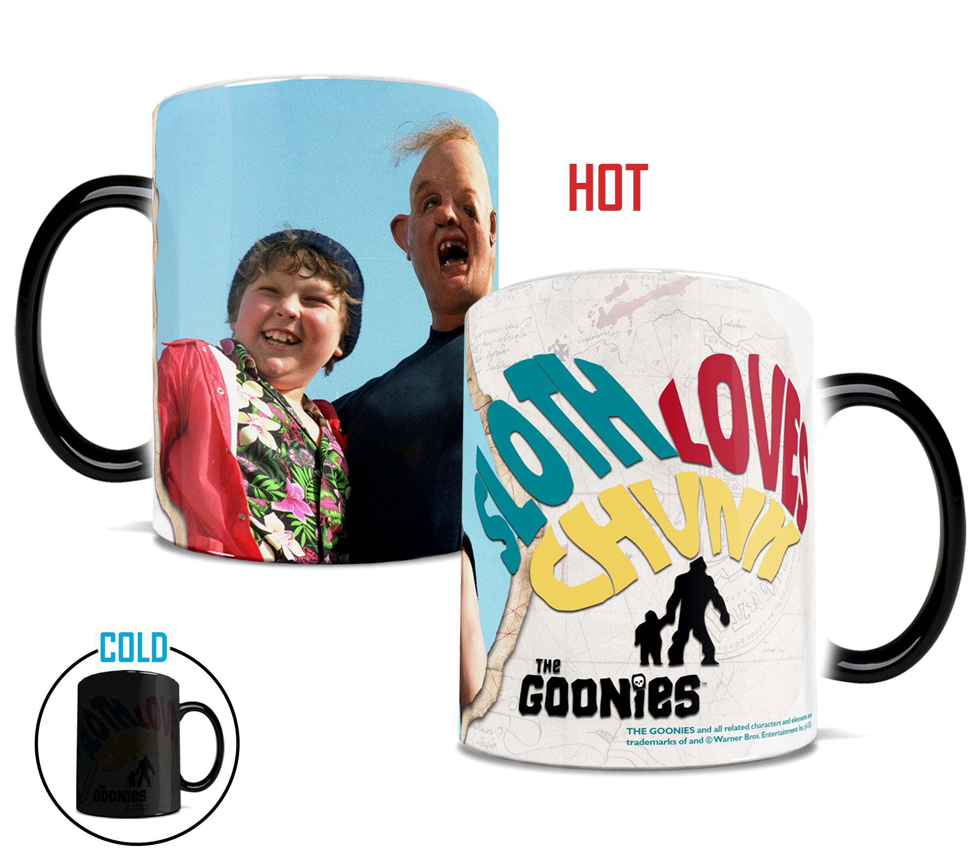 The Goonies (Sloth Loves Chunk) Morphing Mugs® Heat-Sensitive Mug MMUG196