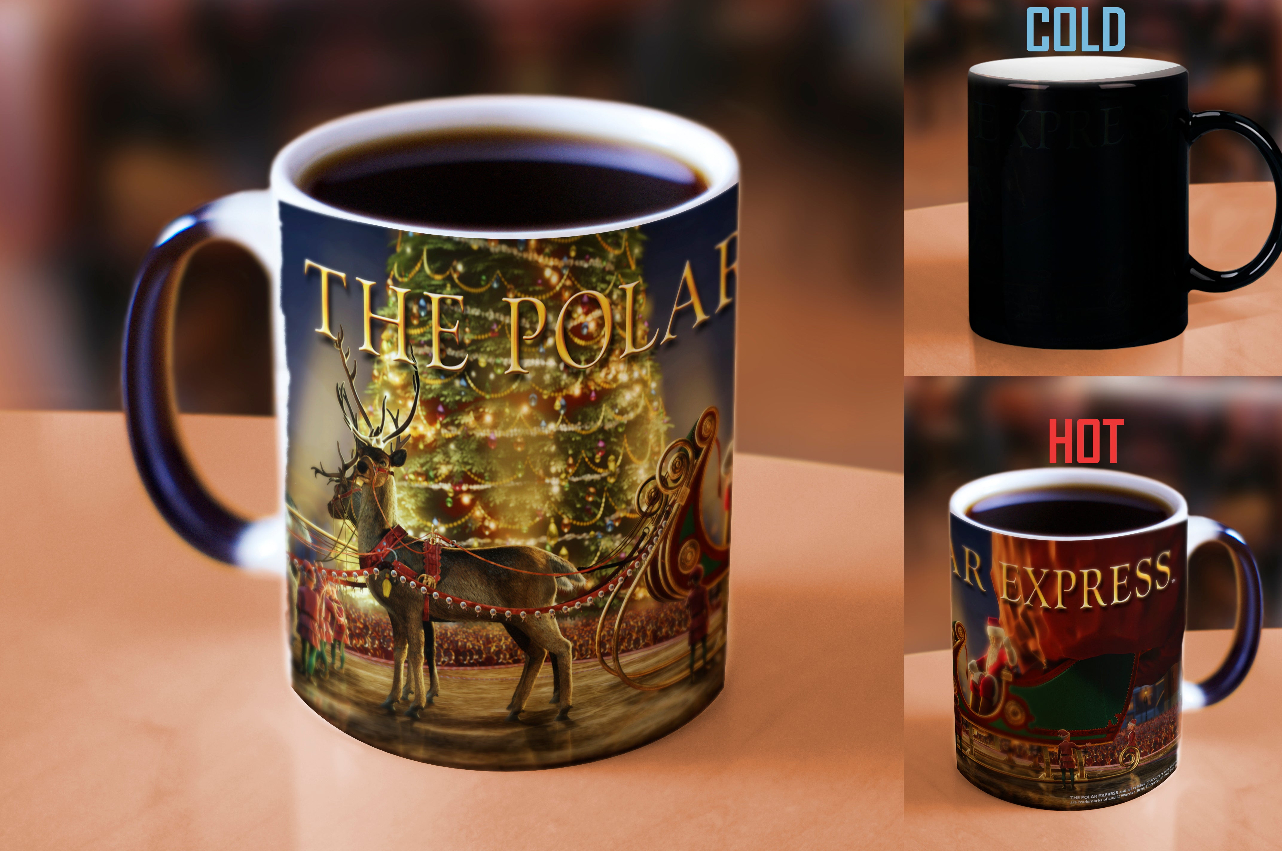 The Polar Express (Sleigh Ride With Santa) Morphing Mugs® Heat-Sensitive Mug MMUG197