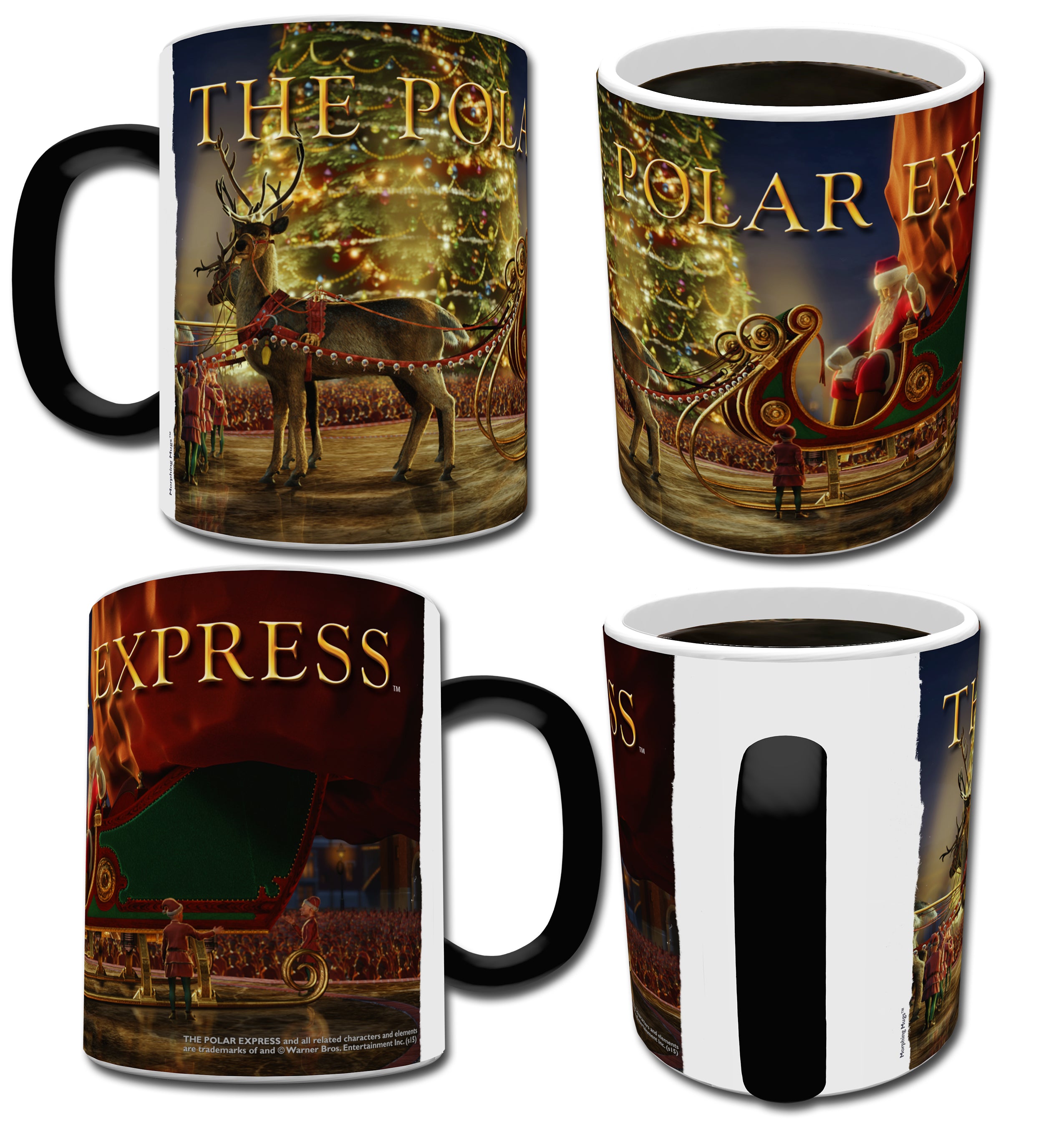 The Polar Express (Sleigh Ride With Santa) Morphing Mugs® Heat-Sensitive Mug MMUG197