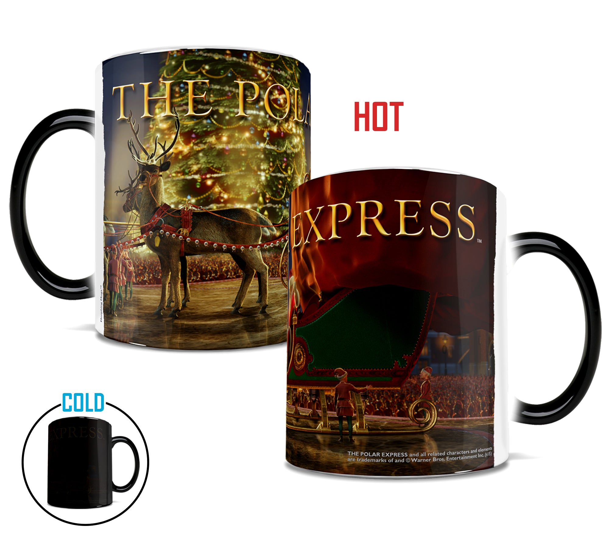 The Polar Express (Sleigh Ride With Santa) Morphing Mugs® Heat-Sensitive Mug MMUG197