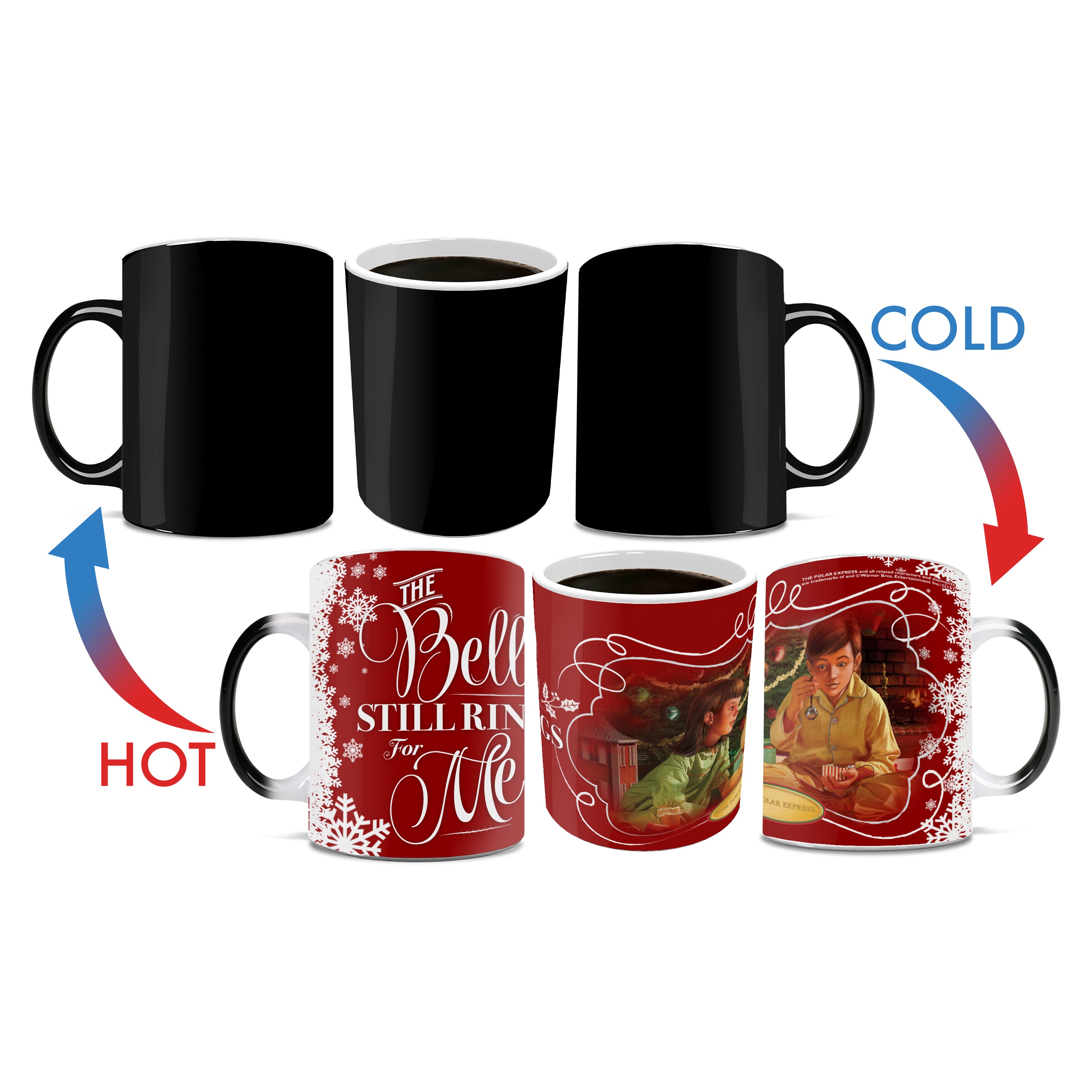 The Polar Express (Bell) Morphing Mugs® Heat-Sensitive Mug MMUG199