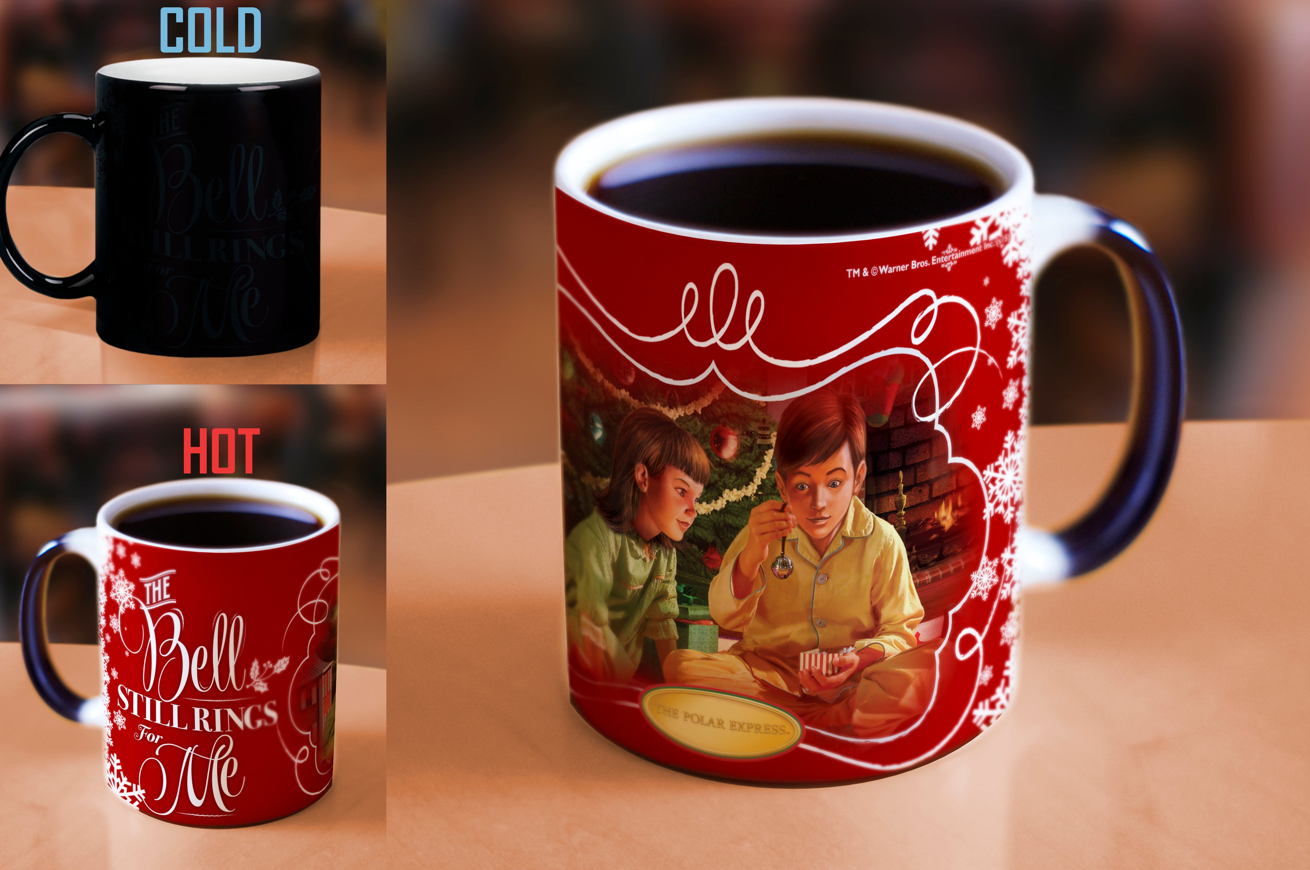 The Polar Express (Bell) Morphing Mugs® Heat-Sensitive Mug MMUG199