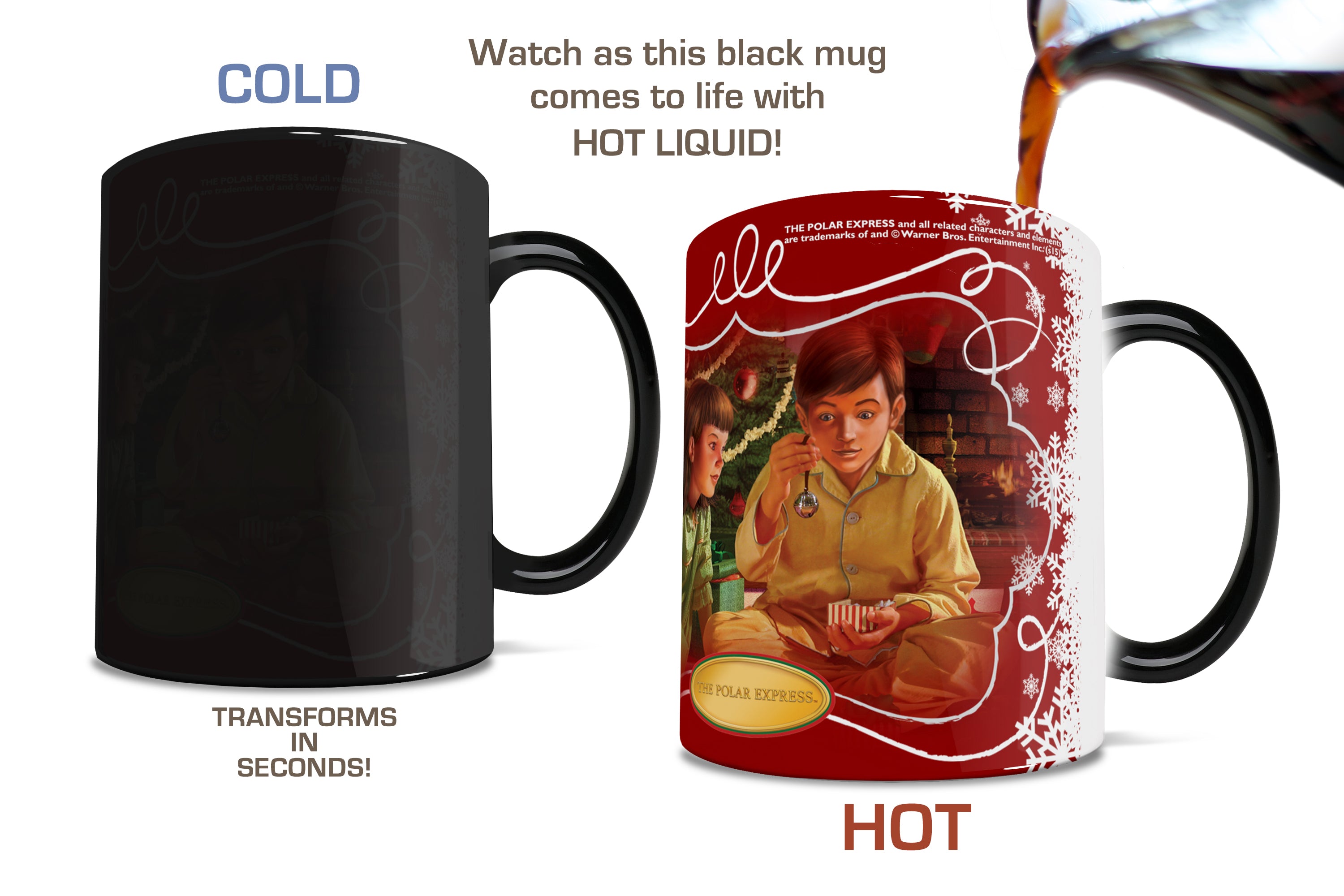 The Polar Express (Bell) Morphing Mugs® Heat-Sensitive Mug MMUG199