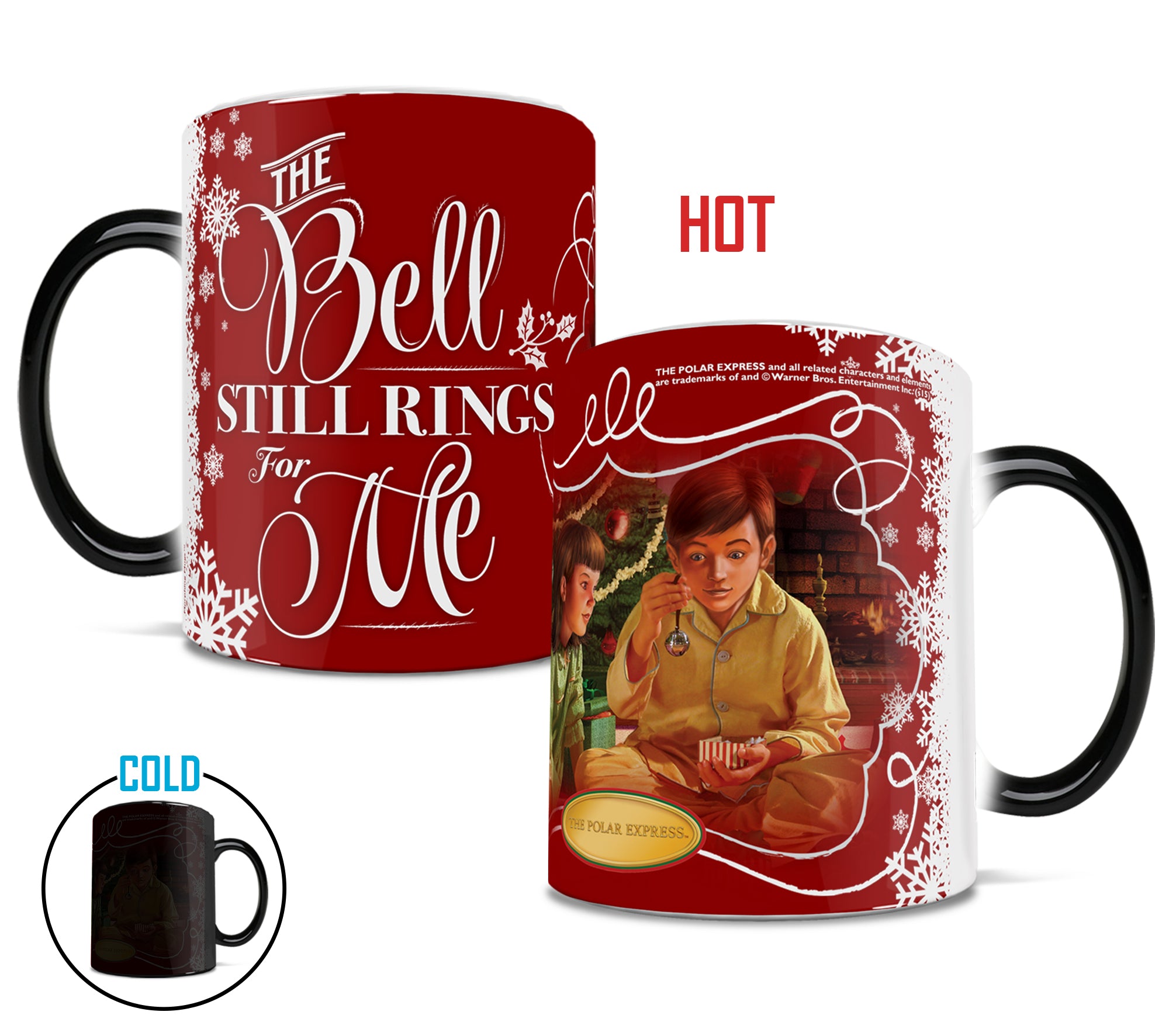 The Polar Express (Bell) Morphing Mugs® Heat-Sensitive Mug MMUG199