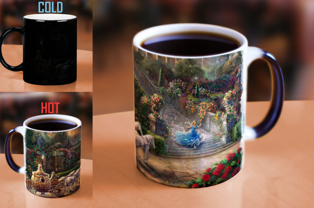 Disney (Cinderella - Clock Strikes Midnight) Morphing Mugs® Heat-Sensitive Mug MMUG201