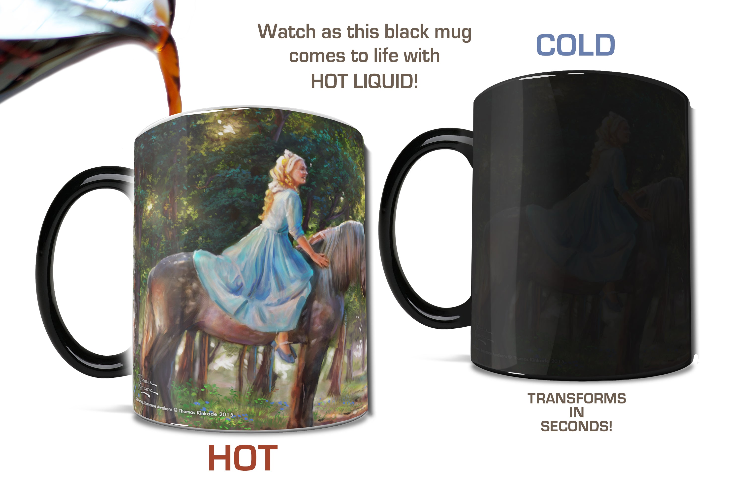 Disney (Cinderella - Romance Awakens) Morphing Mugs® Heat-Sensitive Mug MMUG203