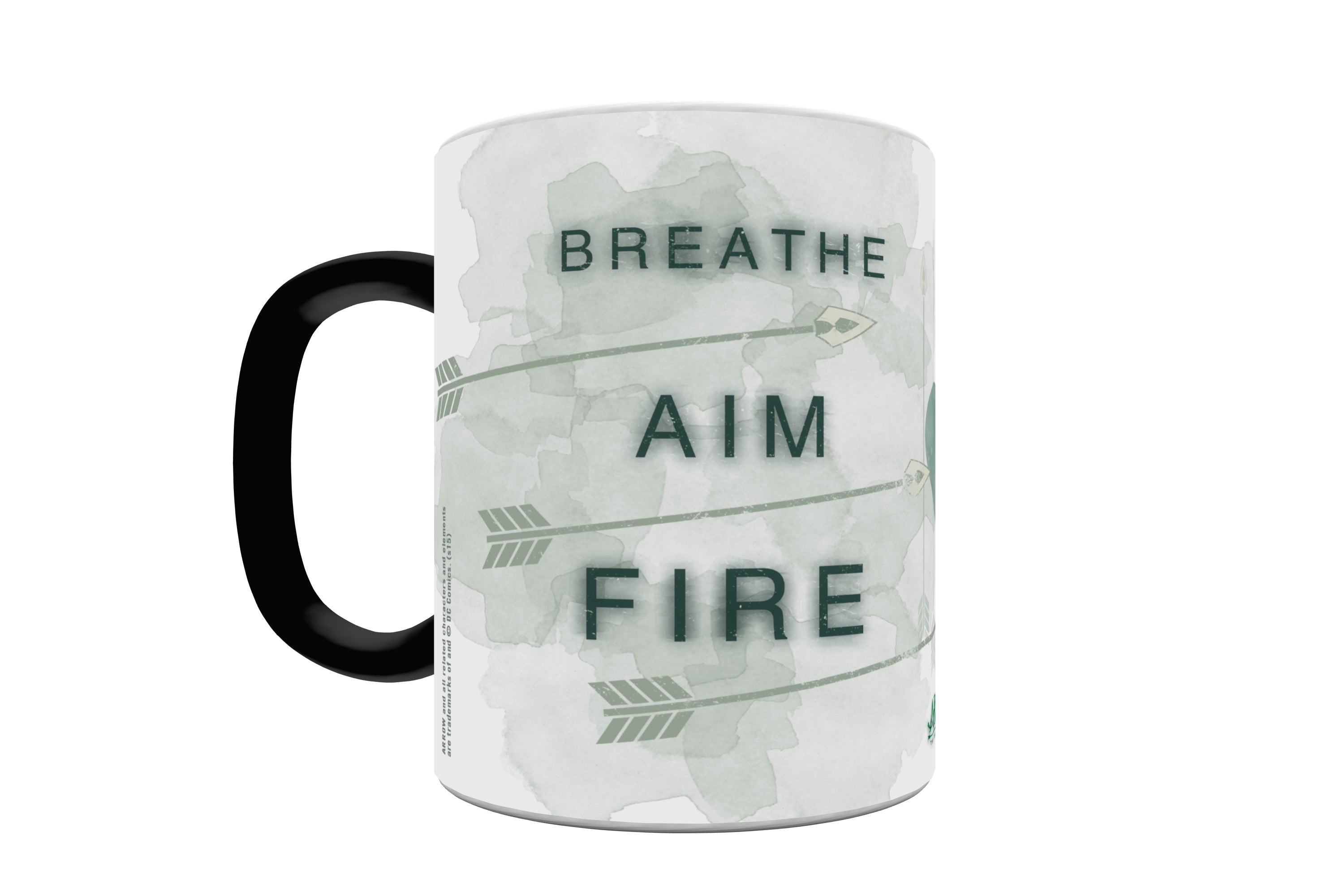 DC Comics (Arrow - Breathe Aim Fire) Morphing Mugs® Heat-Sensitive Mug MMUG208