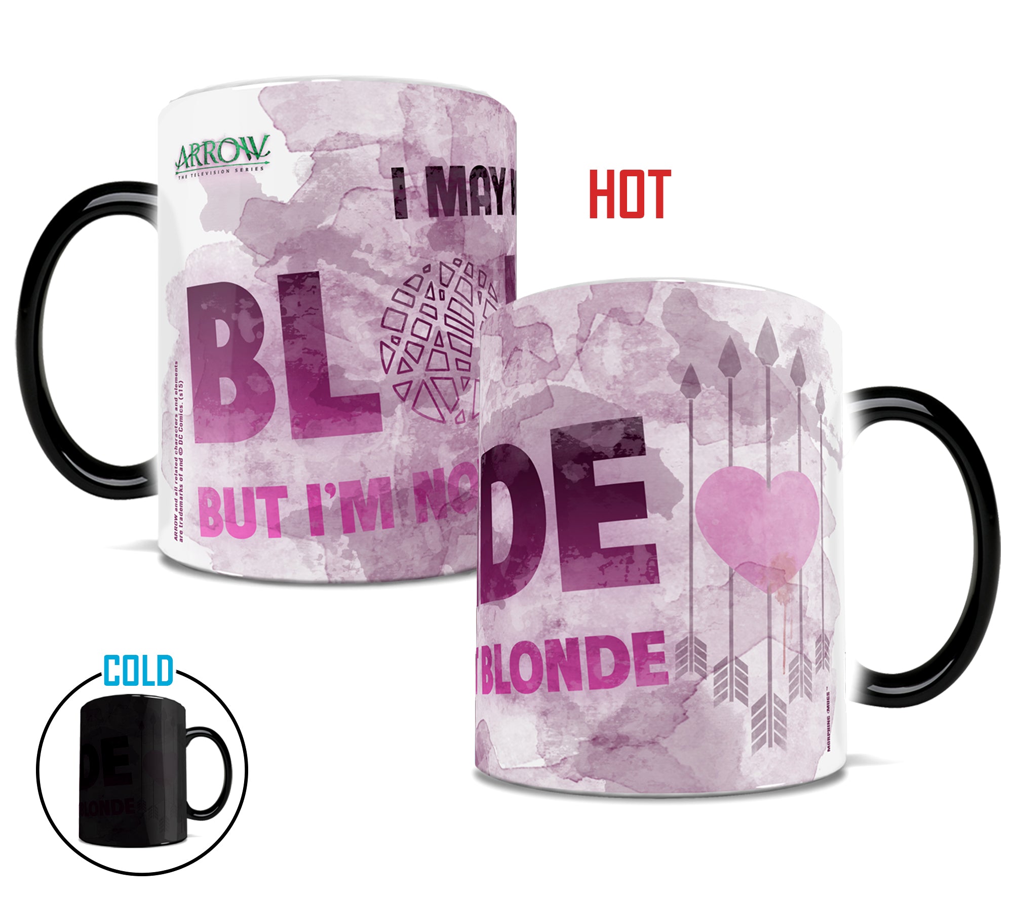 DC Comics (Arrow - Blonde) Morphing Mugs® Heat-Sensitive Mug MMUG209