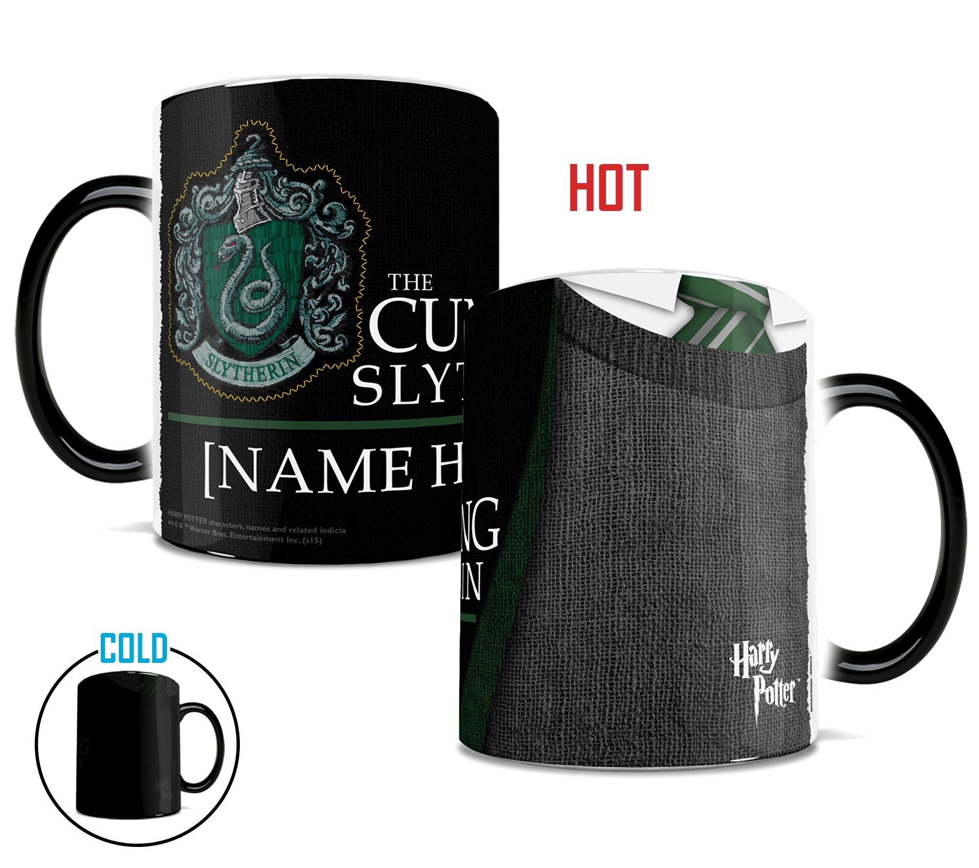 Harry Potter (Slytherin Robe Personalized) Morphing Mugs® Heat-Sensitive Mug MMUG212