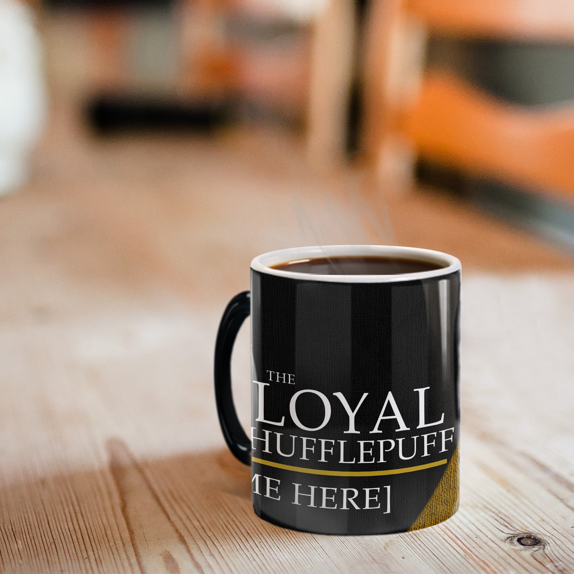Harry Potter (Hufflepuff Robe Personalized) Morphing Mugs® Heat-Sensitive Mug MMUG213