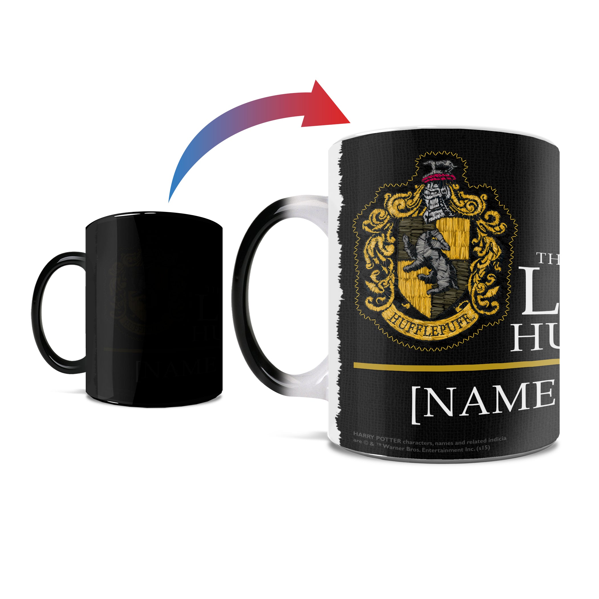Harry Potter (Hufflepuff Robe Personalized) Morphing Mugs® Heat-Sensitive Mug MMUG213
